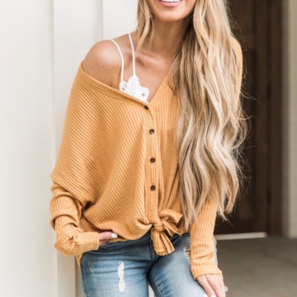 Bellanblue Tops - VALERIE Front Tie Top   